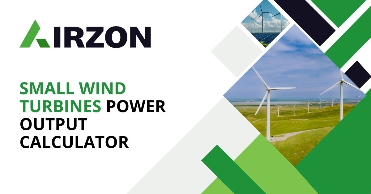 Small Wind Turbine Power Output Calculator