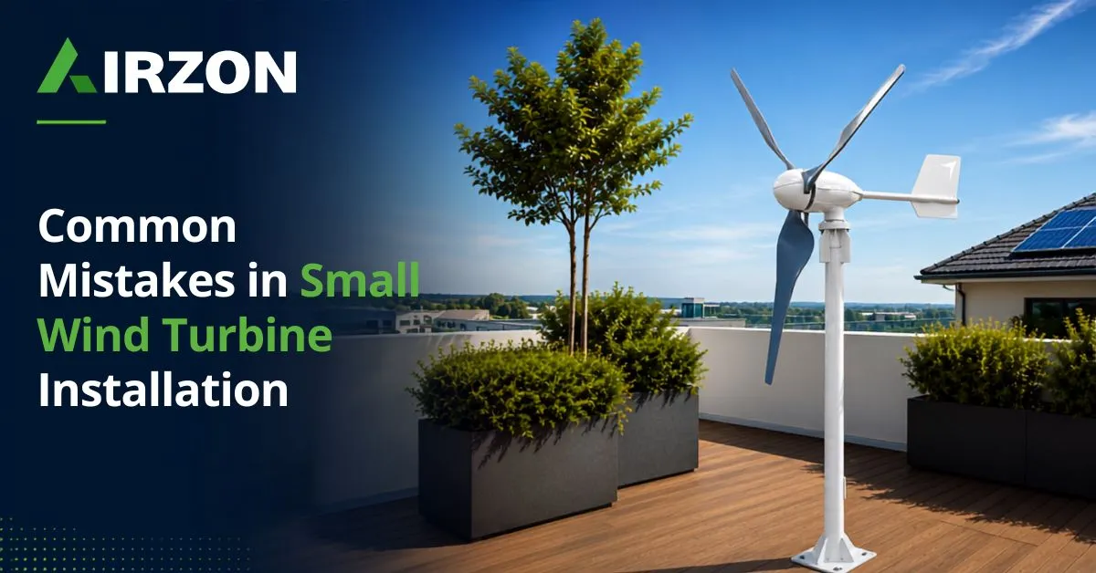 Common Mistakes in Small Wind Turbine Installation