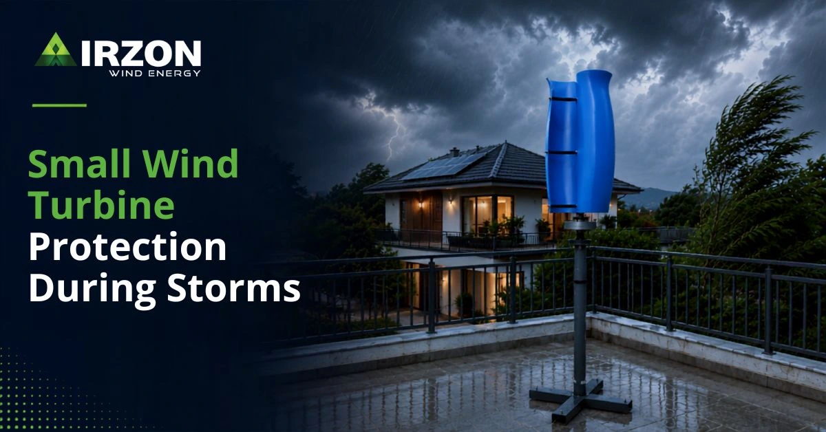 Small Wind Turbine Protection During Storms